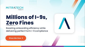 Millions of I-9s ZERO fines with Mitratech Tracker I-9