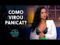 Aline Mineiro recorda como conseguiu entrar para o Pânico na TV | The Noite (25/08/21)