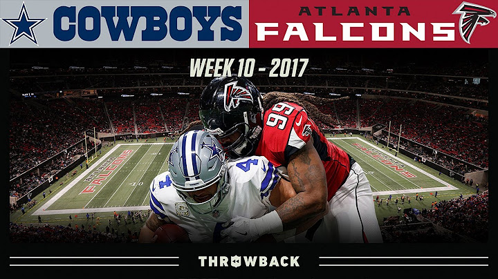Adrian Clayborn's WILD 6-Sack Performance! (Cowboys vs. Falcons 2017, Week 10)
