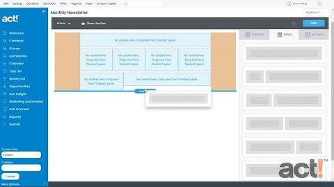 Act! Training Videos - AMA: Build Your Template Structure