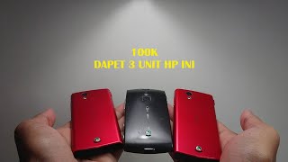 NGE-TRY LAGI DAPET 2 BAHAN DAN 1 HP NORMAL CUMAN 100 RIBU | 2 HP XPERIA RAY & 1 VIVAZ PRO