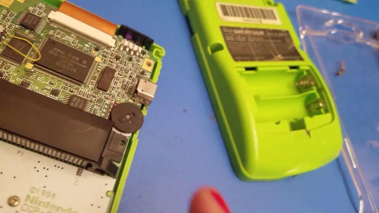 How to diagnose/repair a no power issue on a Gameboy Color 