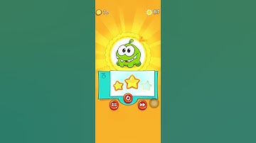 Cut the Rope 2 Level 2 walkthrough solution
