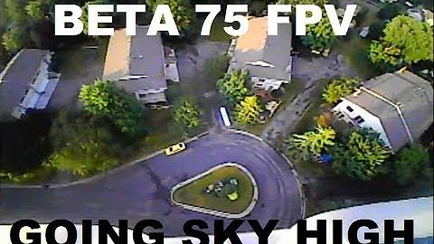 BetaFPV 75 Inductrix Pro - Upgraded Motors Test