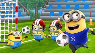 Deable Me 2 Minion Rush Field Sports Soccer Minion Special Mission