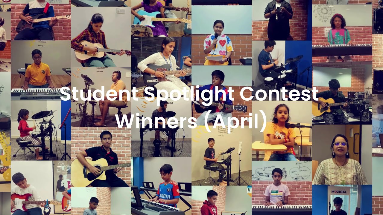 Student Spotlight Winners - April - YouTube