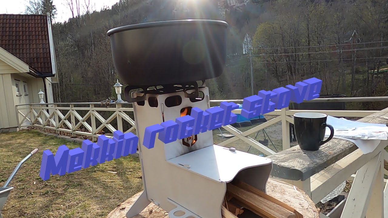 Mekkin Aluminum Rocket stove/Mekkin Turovn