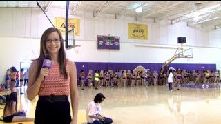 Laker Girls Tryouts 2012-2013