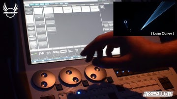 X-Laser Mercury laser control demo (Avolites console)