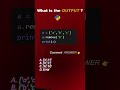 🔥 99% Beginners Get This Python Output Wrong! 😱 | Python Interview Question #coding #python