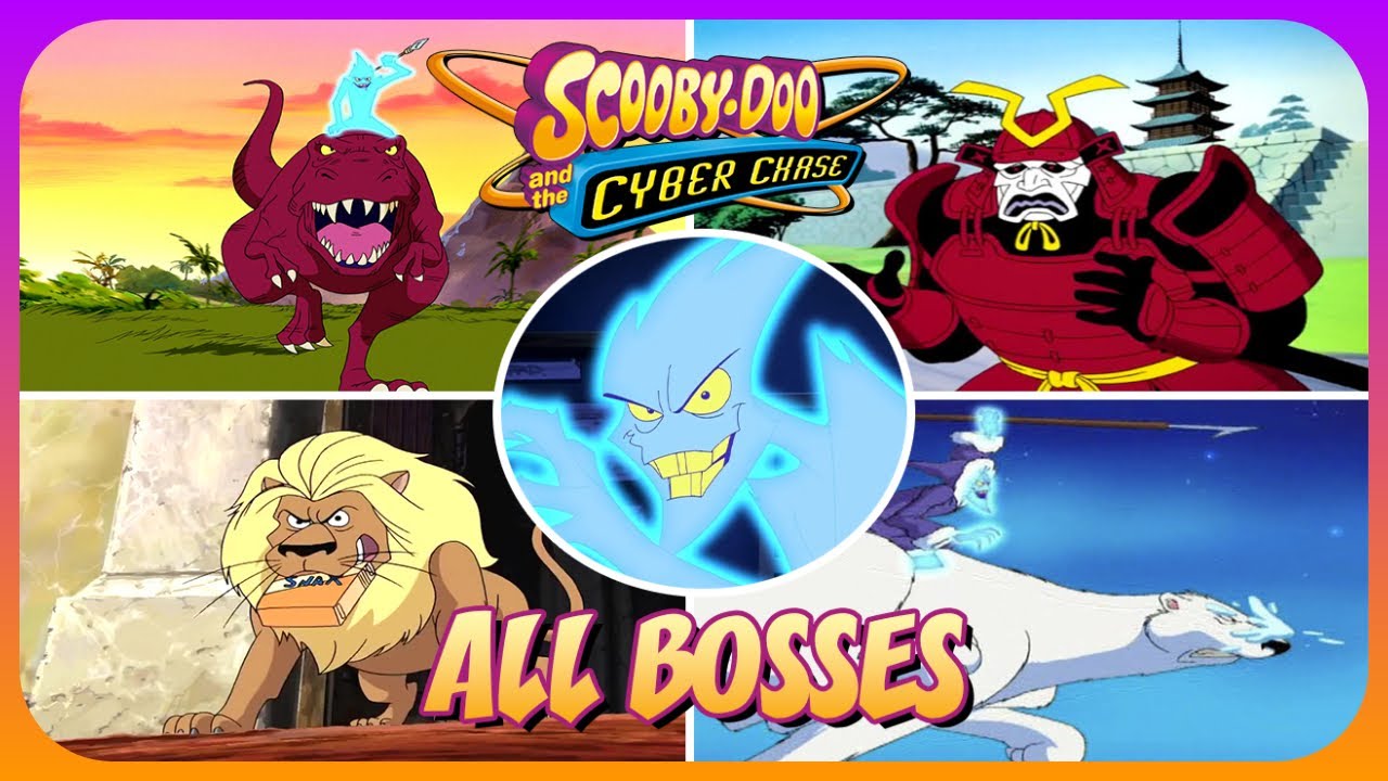 Scooby Doo & The Cyber Chase All Bosses (PS1) YouTube