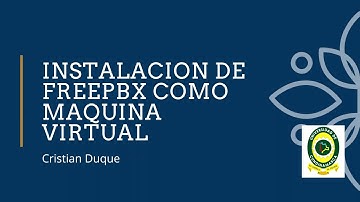 Instalacion FreePBX en VirtualBox