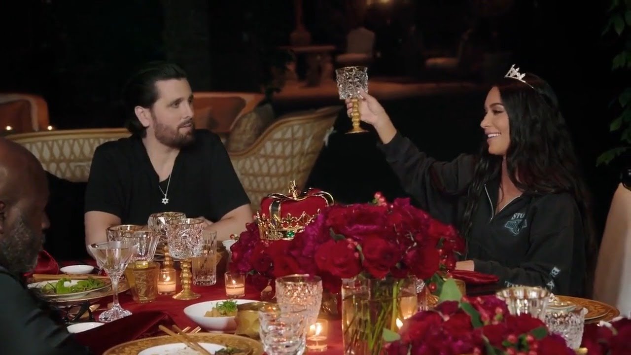 Kim Kardashian cheers to Scott Disick on his 40th birthday