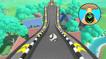 Rolling Balls Sky Escape 3D Gameplay 💥 Naftrix Gaming Game 92 Android iOS