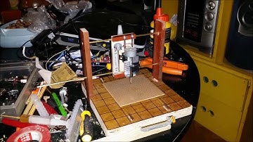 Embarrassing... or not... but this was my first micro Arduino CNC