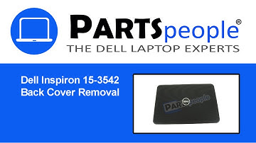 Dell Inspiron 15-3542 (P40F002) Back Cover How-To Video Tutorial
