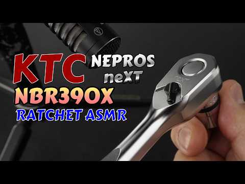 ASMR】KTC nepros neXT NBR390X Ratchet Sound ⚙️ 90-Tooth