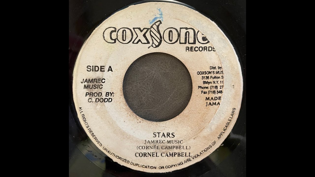 洋楽 Cornel Campbell / Stars Cornell Campbell - Stars【7-21725】 - YouTube