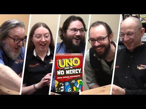 UNO Show 'Em No Mercy Card Game (7+ Yrs), Mattel Games