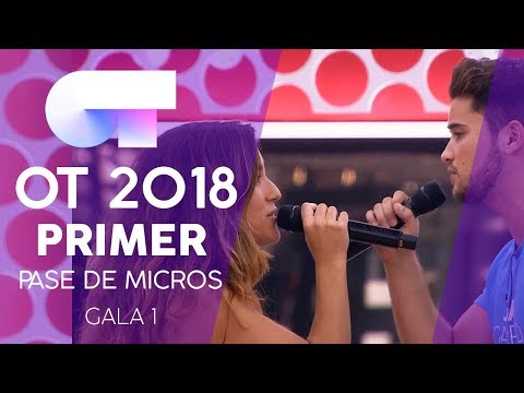 "VUELVO A VERTE" - JOAN GARRIDO y JULIA | Primer pase de micros Gala 1 | OT 2018