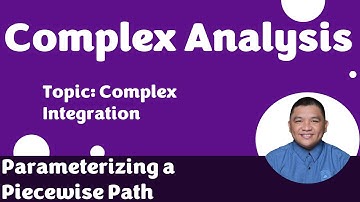 Parameterizing a Piecewise Path || Complex Integration || Complex Analysis