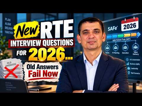 SAFe RTE interview questions video walkthrough