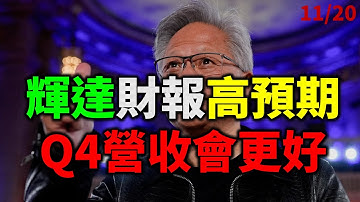 「早安萬寶」1120 輝達財報高預期，Q4營收會更好！