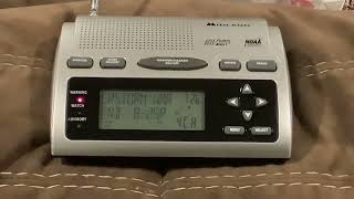 EAS #1,170 NOAA Weather Radio (WR-300) Severe T’storm Warning 4/3/24 7:25 PM