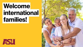 Families react to Arizona State University s International Family Welcome