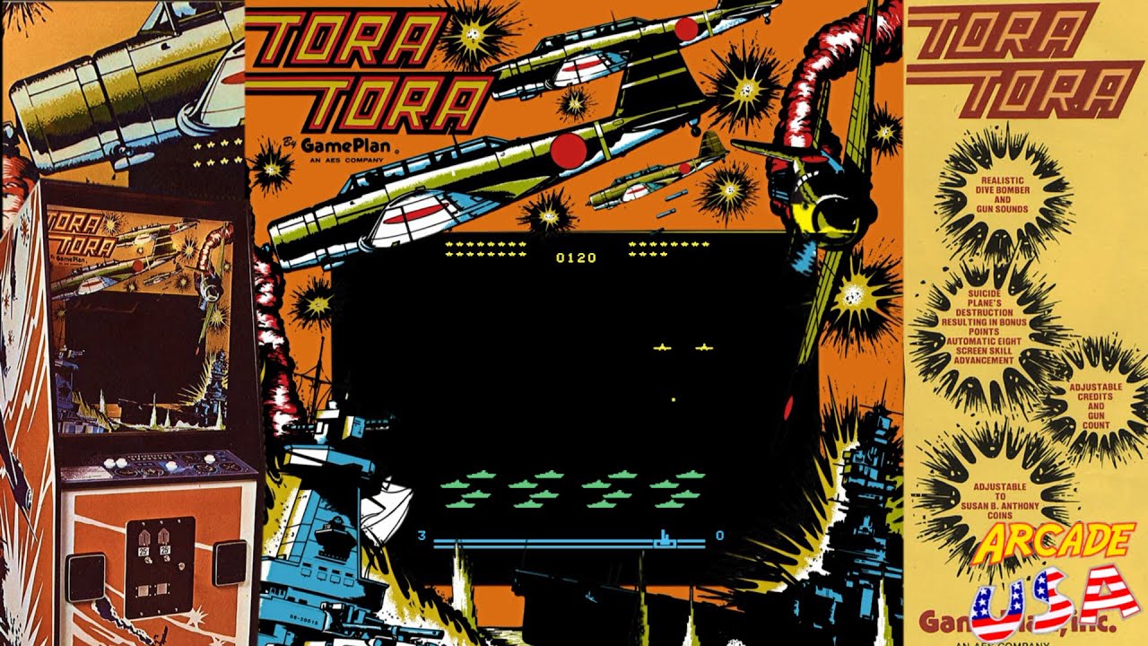 Tora Tora! (Arcade - Gameplan) - YouTube