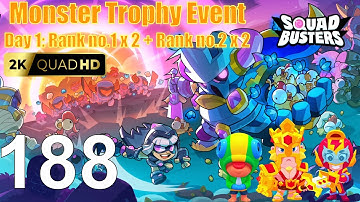 Squad Busters - Walkthrough Gameplay Part 188 - Monster Trophy Event 2025-09 - Day 1