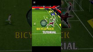bicycle kick tutorial on efootball🤯#efootball #pes #fifa #viralshorts