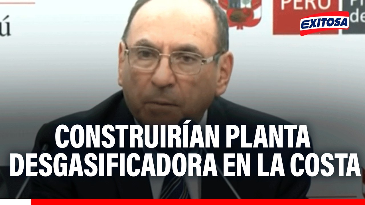 🔴🔵MINEM sugiere construir una planta desgasificadora en la costa:“A fin de no tener estos problemas”