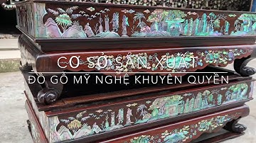 Khay trà cẩn ốc xà cừ
