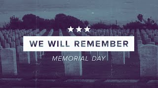 We Will Remember - by Motion Worship