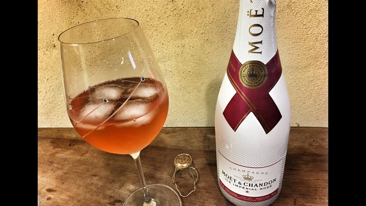 How Good is Moët & Chandon Ice Imperial Rosé Champagne? - Social