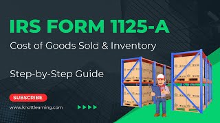 IRS Form 1125A Cost of Goods Sold