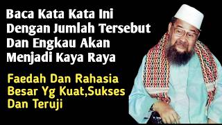 Baca Kata-kata Ini dengan Jumlah Tersebut dan Engkau Akan Menjadi Kaya Raya