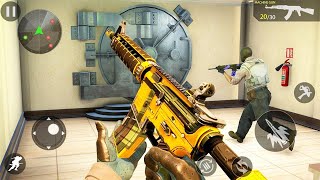 Bank Robbery SSG Shooting Game - Android GamePlay 1