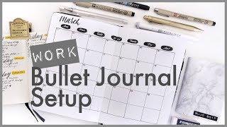 2019 Bullet Journal Setup | Work + Teacher BUJO