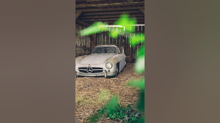 Barn-Find Alert! #classic #benz #barnfinds #mercedes #300sl #oldmoney #restoration #newlife