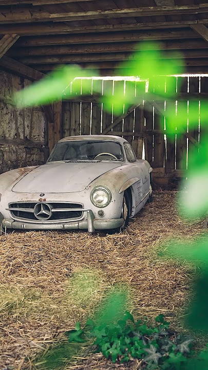 Barn-Find Alert! #classic #benz #barnfinds #mercedes #300sl #oldmoney #restoration #newlife