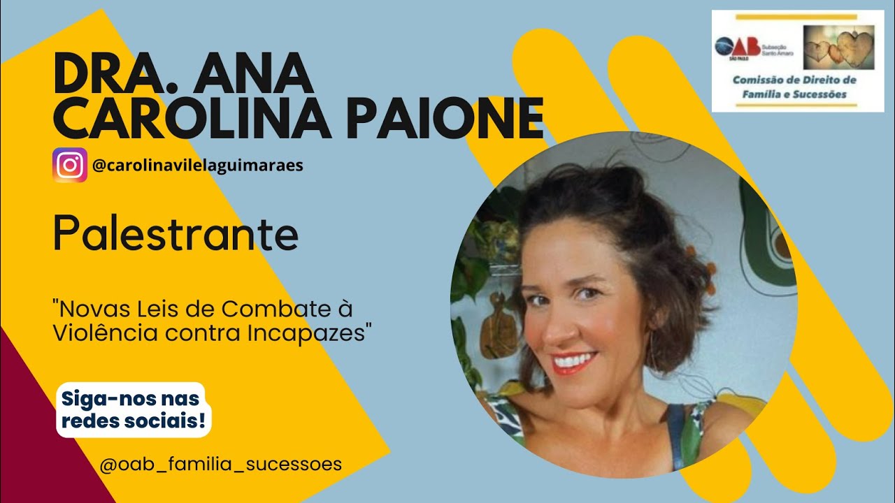 GRUPO DE ESTUDOS - 28 07 2023 - PALESTRANTE DRA. ANA CAROLINA PAIONE ...