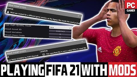 HOW TO INSTALL FACEMODS AND LUA FILES || PLAYING FIFA 21 WITH FACE MODS