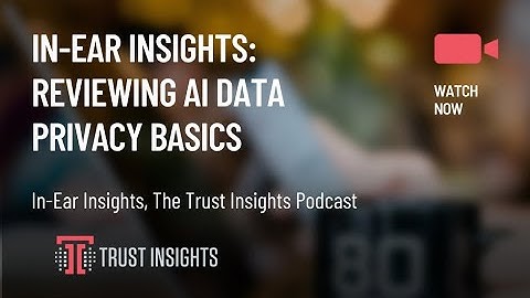 In-Ear Insights: Reviewing AI Data Privacy Basics