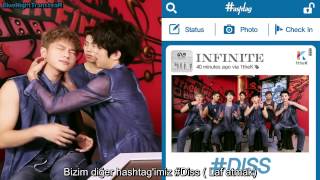 #hashtag INFINITE Back  Türkçe Altyazılı [Turkish Sub.]