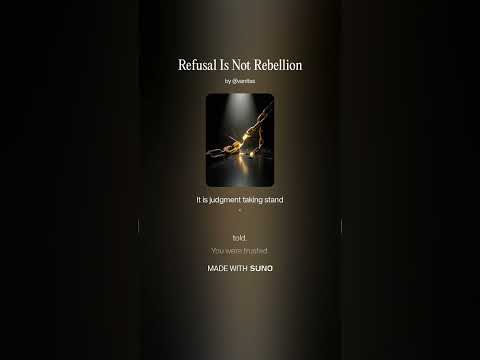 Refusal Is Not Rebellion video thumbnail