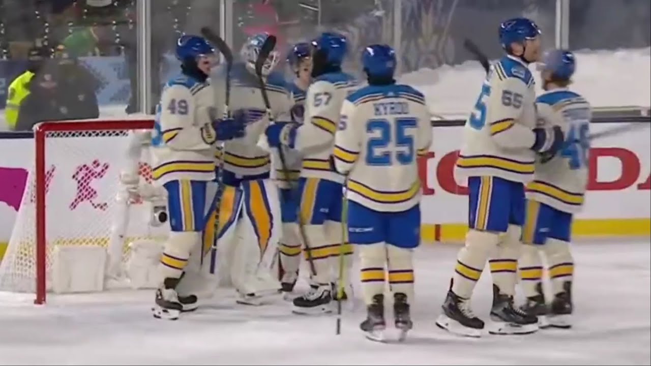 St. Louis Blues @ Minnesota Wild. 1/1/22 Winter Classics Game Highlights.