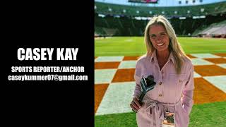 Casey Kay 2025 Sports Reporter/Anchor Demo Reel