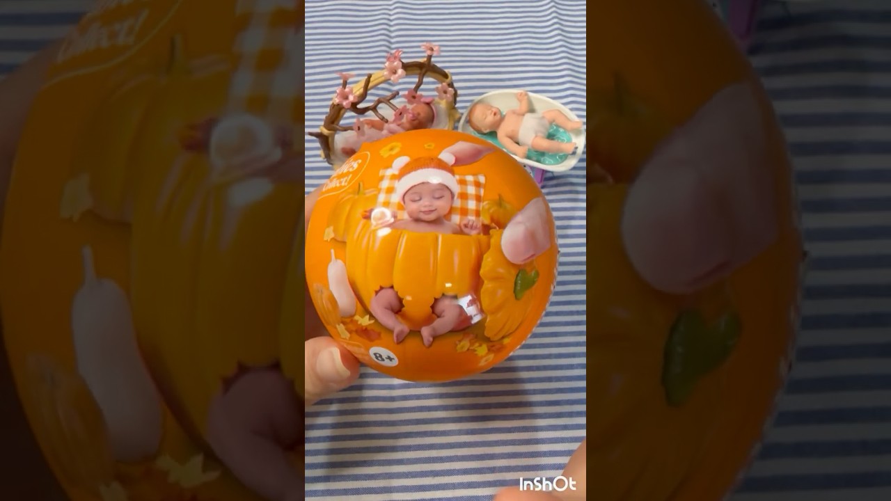 Unboxing-My Mini Baby Halloween mais um mini bebê reborn de silicone #reborndoll #diariodeamorreborn